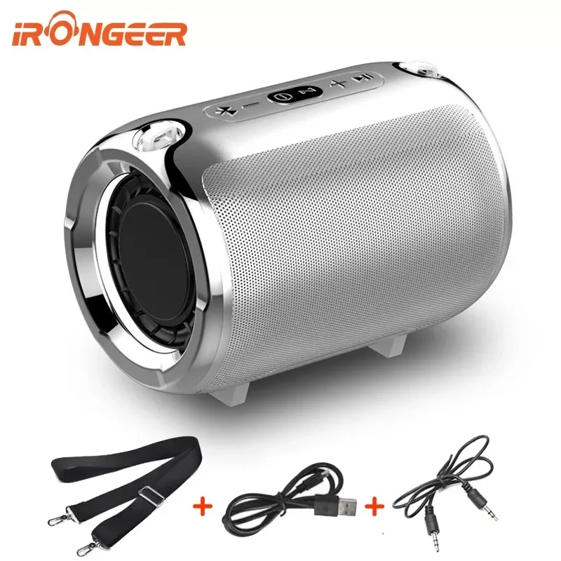 

Portable Small Bluetooth Speaker with FM Radio Music Bass Subwoofer TF AUX USB Speakers for Computer Phones S518 caixa de som