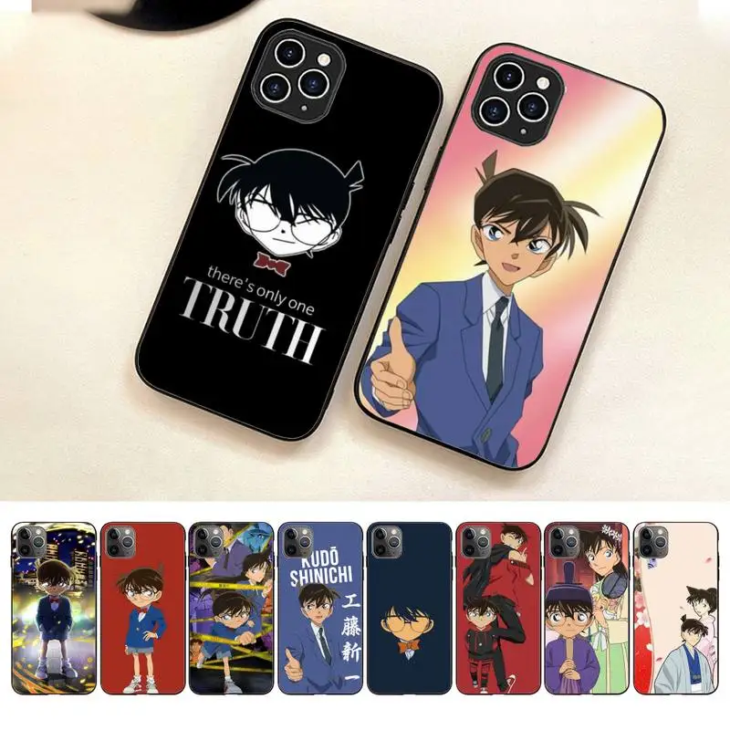 

Anime Detective Conan Phone Case For Iphone 7 8 Plus X Xr Xs 11 12 13 14 Se2020 Mini Pro Max Case