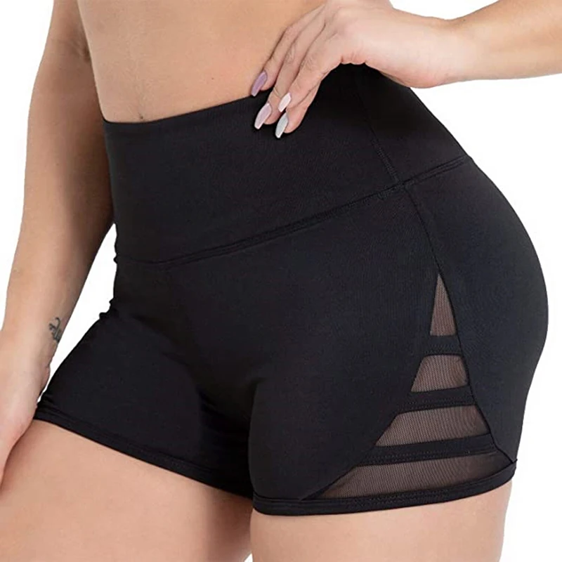 

Women Gym Shorts Women High Waist Lifting Push Up Tight Sports Leggings Phone Pocket Jogging Running Fitness Yoga Shorts Pant