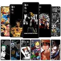 anime one piece case for samsung galaxy s20 fe s21 ultra s10 plus s9 s8 s10e s7 edge s22 phone coque back protective bag