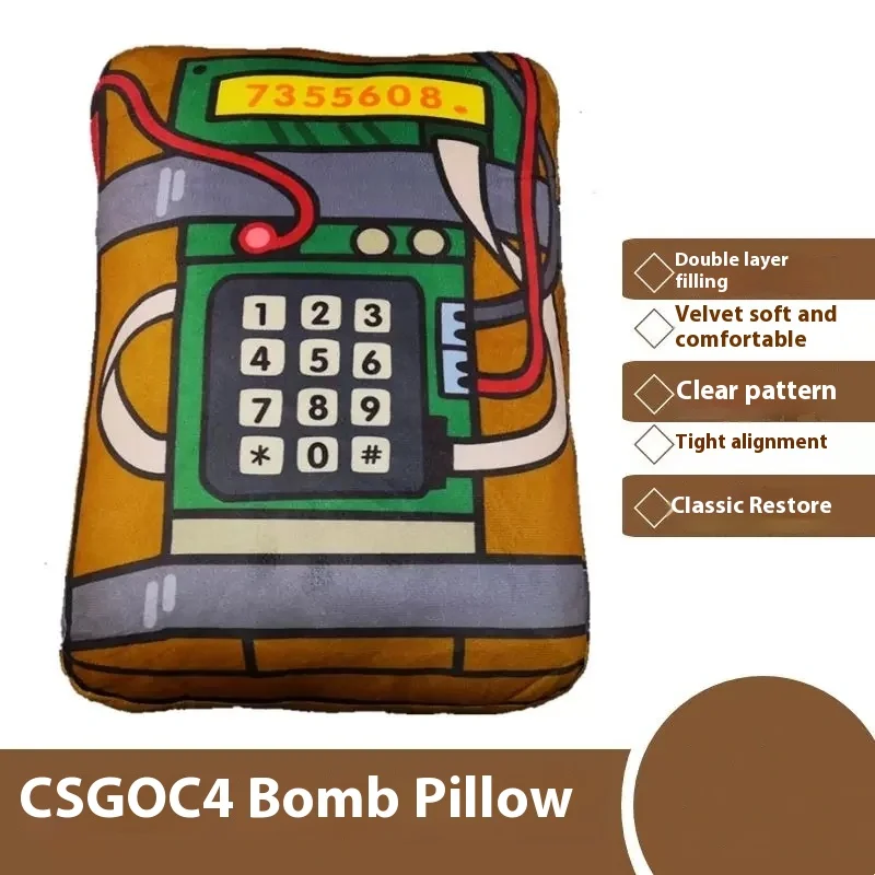 Csgo игра физическая периферия модель C4 бомба игры подушка кукла игровая подарки