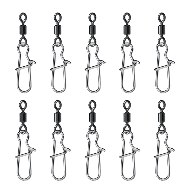 Y1UB 10 шт. высокопрочные рыболовные вертлюжки с шариками и подшипниками простые в
