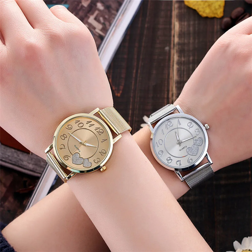 

Vansvar Casual Quartz Stainless Steel Band Newv Strap Watch Analog Wrist Watch Women's Watches Relogio Feminino Reloj Mujer