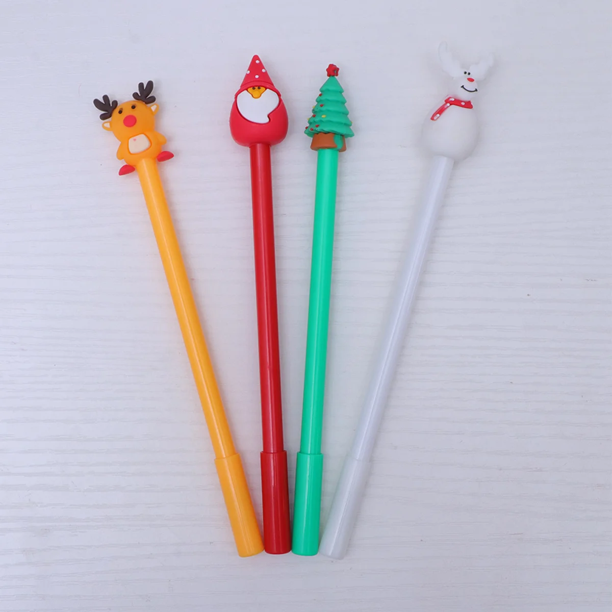 

4 Pens School Supplies Writing Pens Students Stationery for Xmas Party Festival