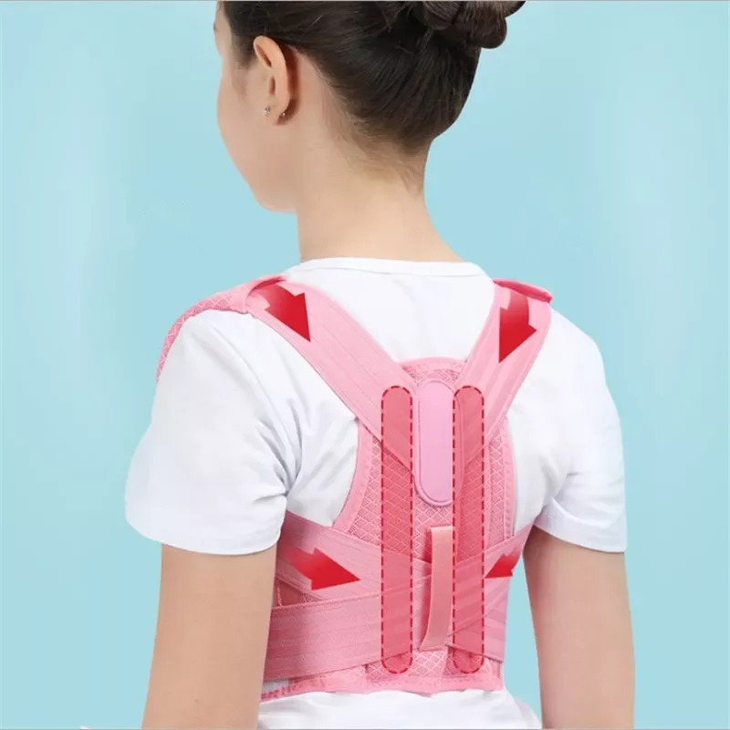 

Children Posture Corrector Back Support Belt Kids Orthopedic Corset For Kids Spine Back Lumbar Shoulder Braces Health