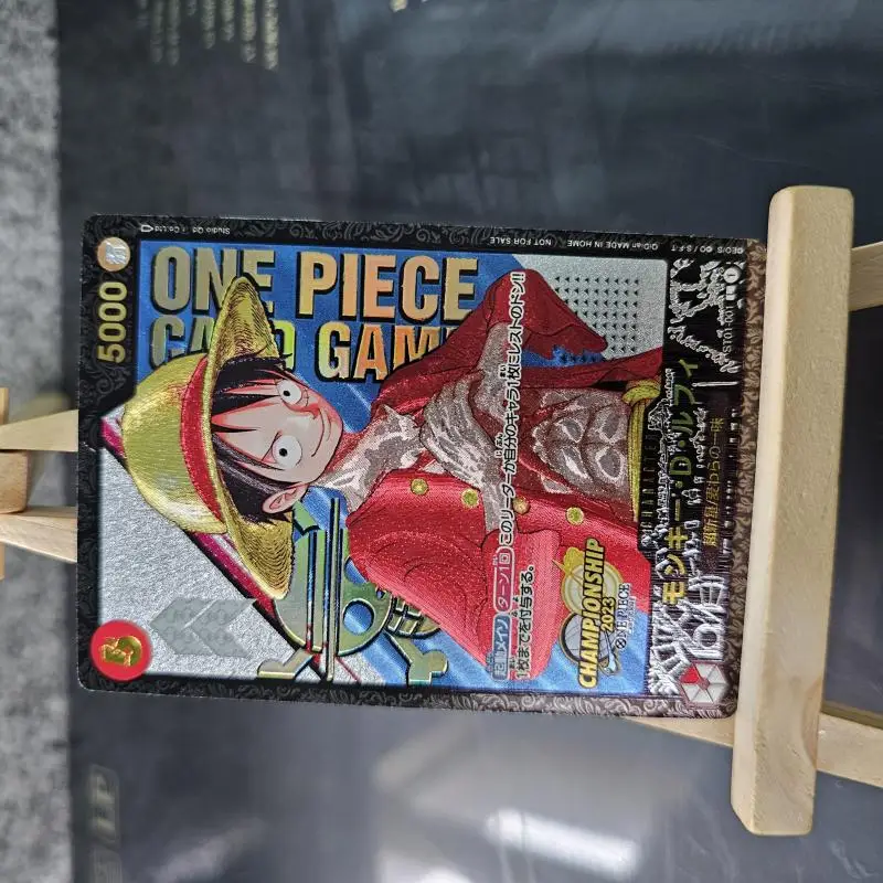 Фото Diy Homemade One Piece Opcg Луффи Ямато Шанкс Персонажи аниме Редкая коллекция Флэш-карта Мультяшные игрушки Рождественский подарок №2