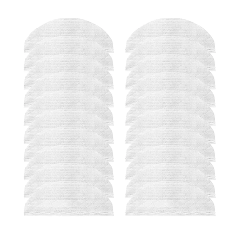 

20 Pcs Household Cleaning Spare Parts For Eufy Robovac Replacement Disposable Mopping Cloths Robovac X8 Series Accessory