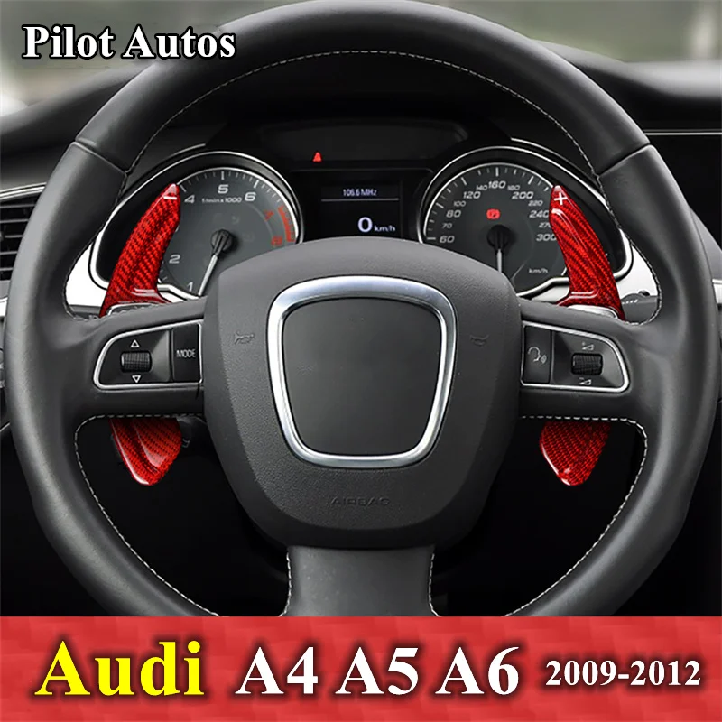 Чехол для Audi A4 A5 A6 2009 2010 2011 2012 из натурального углеродного волокна