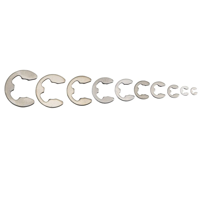 200 шт. кольца-стопоры из нержавеющей стали 304