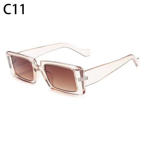Солнцезащитные очки с широкой оправой UV400, винтажные маленькие прямоугольные солнечные очки, женские солнцезащитные очки, прямоугольные солнцезащитные очки