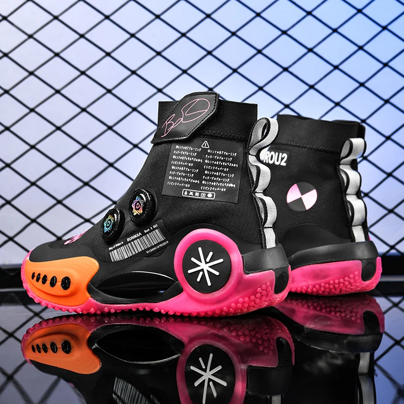 

Баскетбольные кроссовки для мальчиков, брендовые дышащие, спортивная обувь для прогулок, брендовые дизайнерские, оригинальные