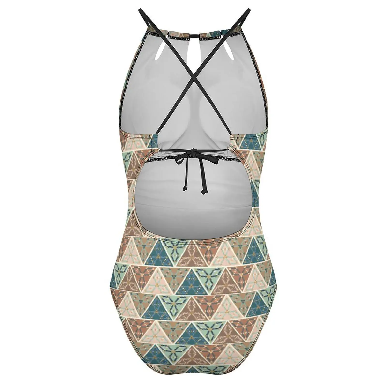 Купальник с геометрическим принтом купальник цельный купальный костюм для