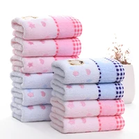 pure cotton towel absorbent pure hand face cleaning hair shower microfiber towels bathroom home children cartoon towel