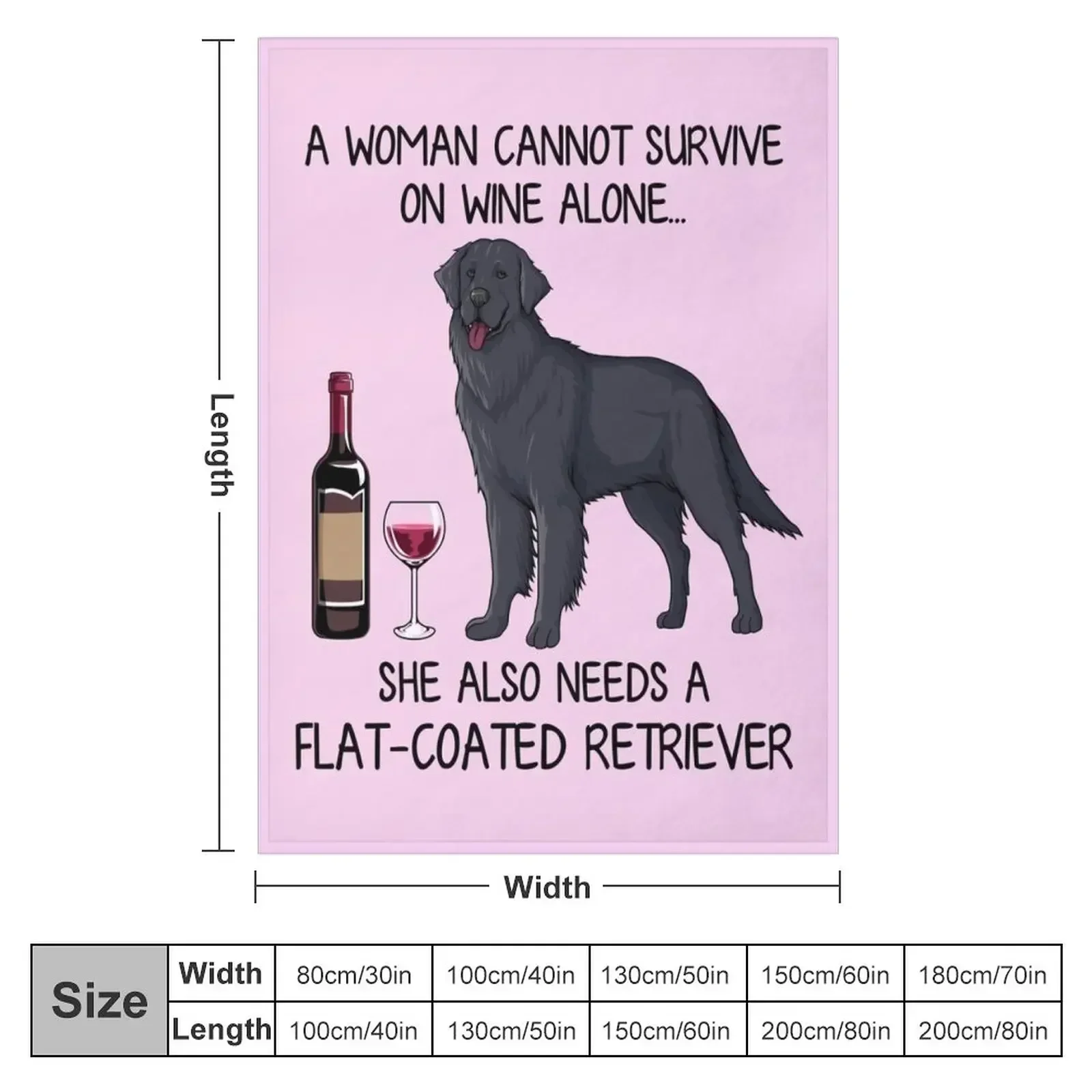 Ретривер и вино с плоским покрытием забавный подарок для собаки мамы модное