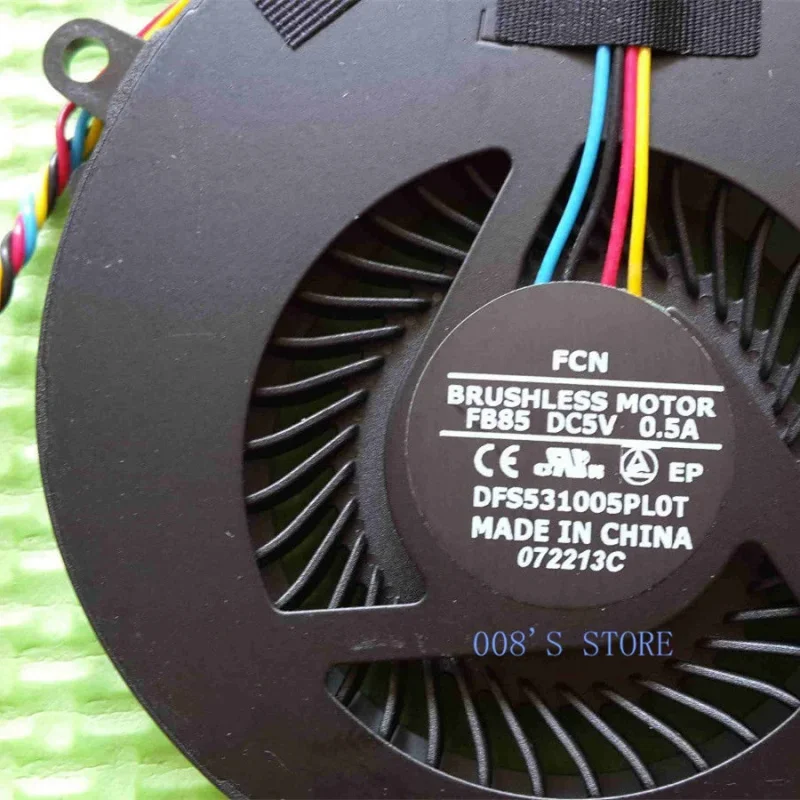 Вентилятор охлаждения процессора ноутбука для ASUS U41J U41JF U41E U41SV Gigabyte Q2532N FORCECON DFS 531205