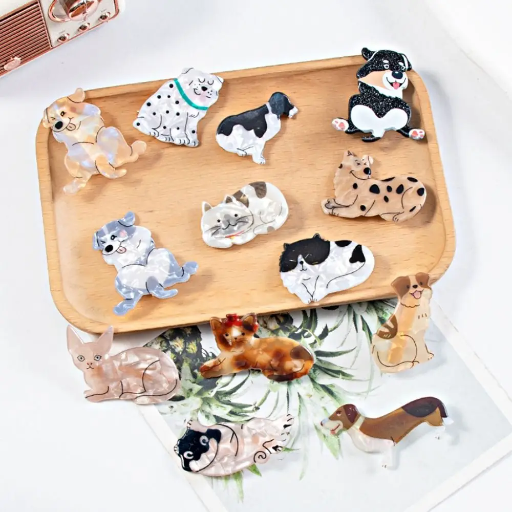 Персонализированная заколка для волос собак щенков и кошек в виде утконоса