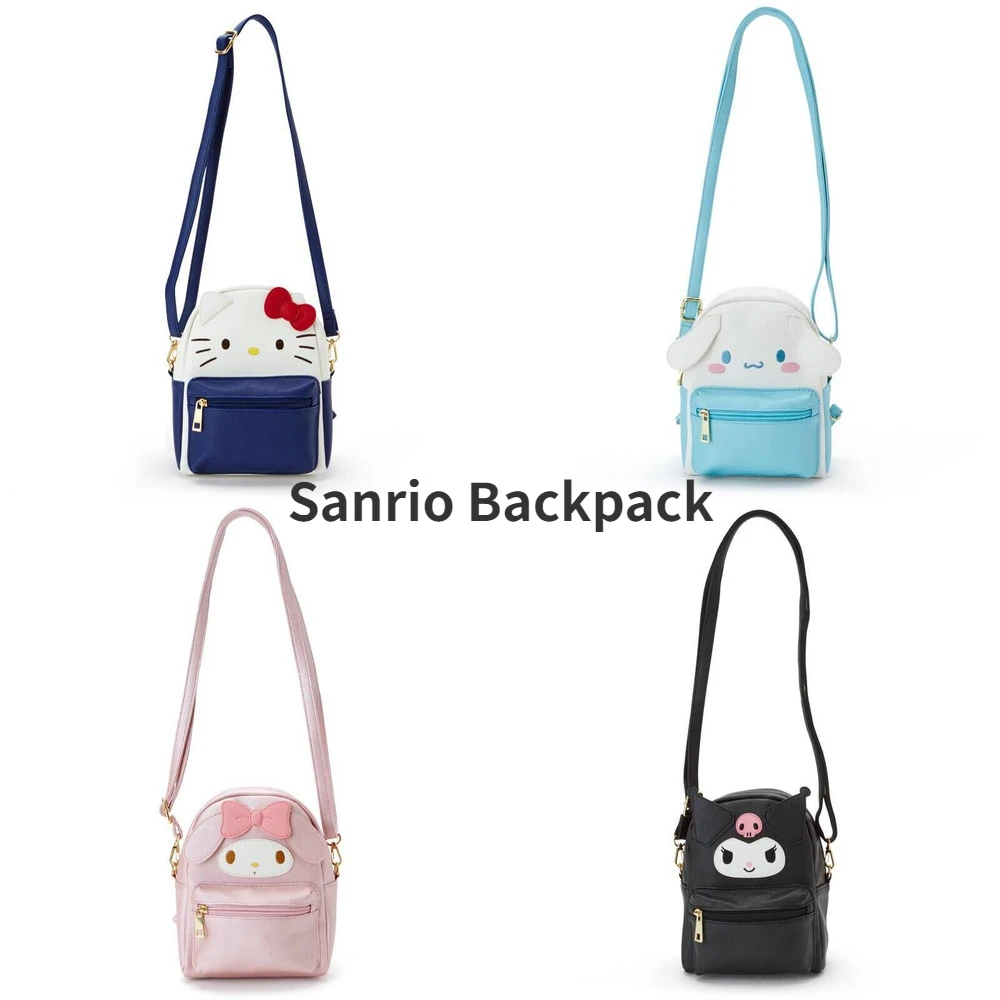 

Мультяшный Sanrio Kawaii Hello Kitty My Melody Pom Purin Kuromi Cinnamoroll аниме модный рюкзак Красивая дорожная школьная сумка для девочек