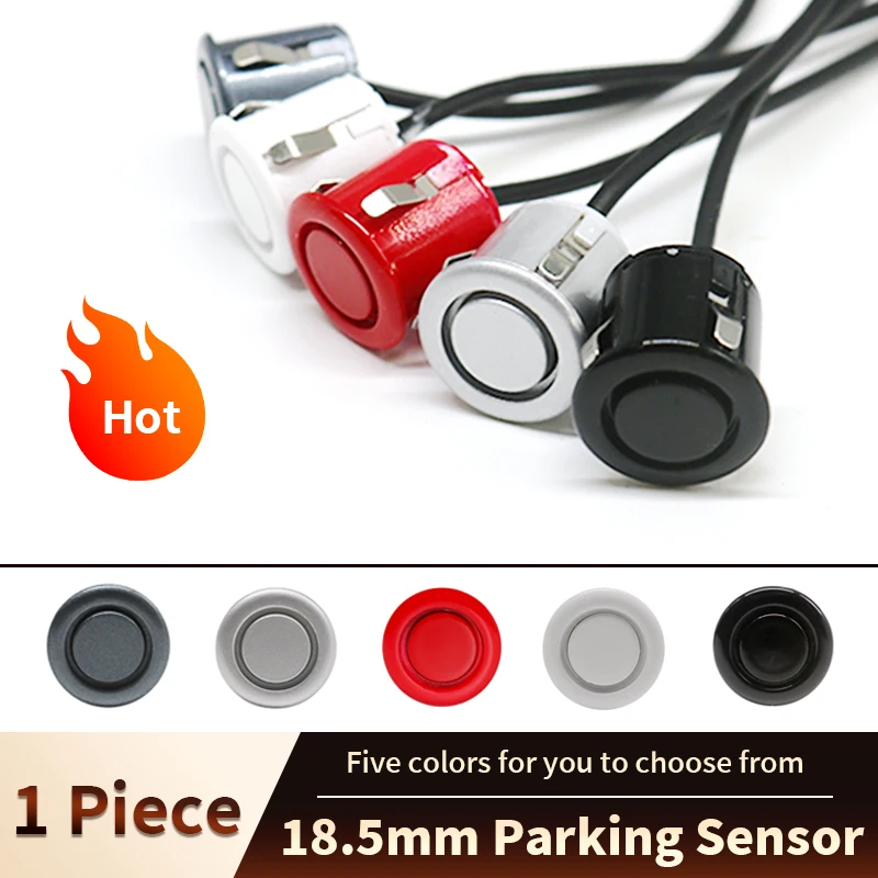 1 шт. 18 5 мм вспомогательный реверсивный радар датчики парковки черный серый