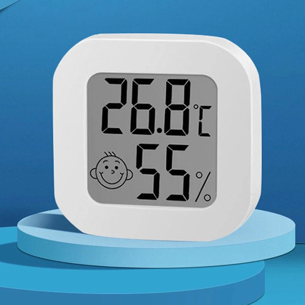 

Indoor Hygrometer Thermometer Humidity Gauge Monitor with Temperature -10℃-70℃ (14℉-158℉) and Humidity 10%RH-99%RH Sensor