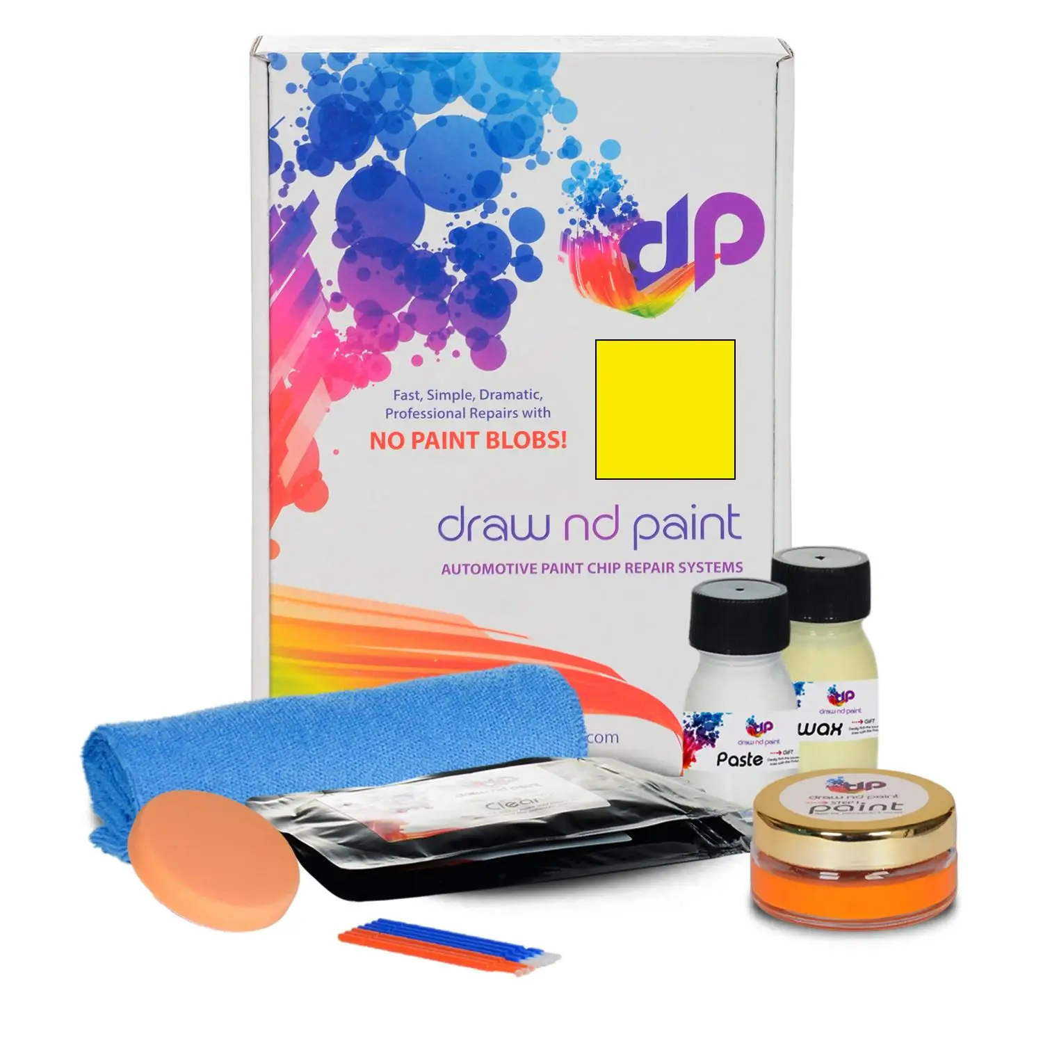 

DrawndPaint compatible with Mercedes Automotive Touch Up Paint - PAPAYAGELB - 1277 - Essential Care