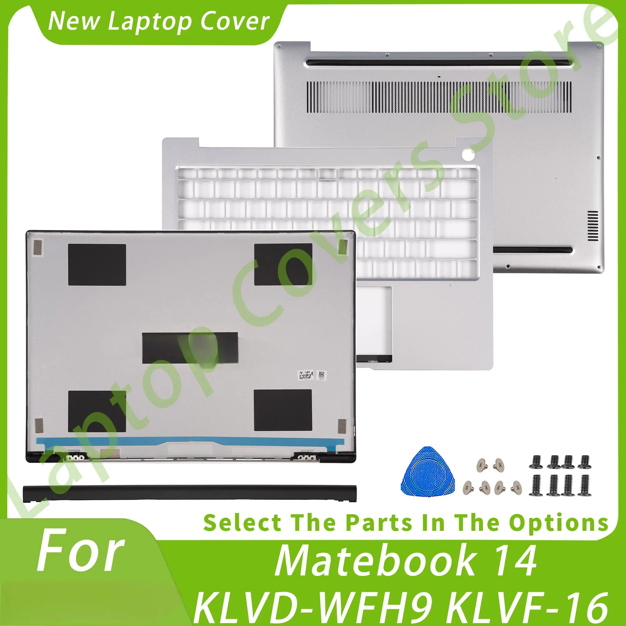 Детали для ПК ноутбука Matebook 14 KLVD-WFH9 2021 KLVF-16 2022 задняя крышка передняя панель Упор