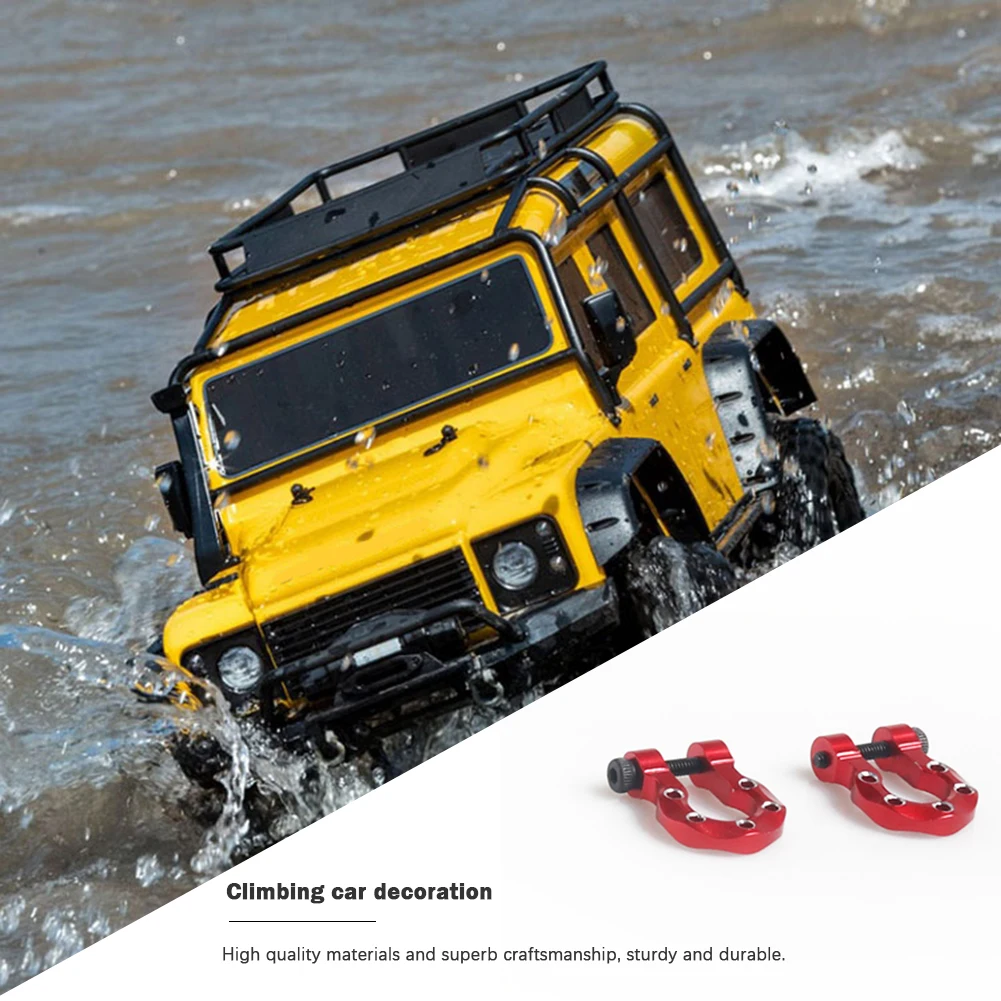 

ЧПУ бампер спасательный прицеп фотоэлемент 2 шт. для 1/10 RC Crawler Traxxas TRX4 устойчивый к коррозии красивый внешний вид