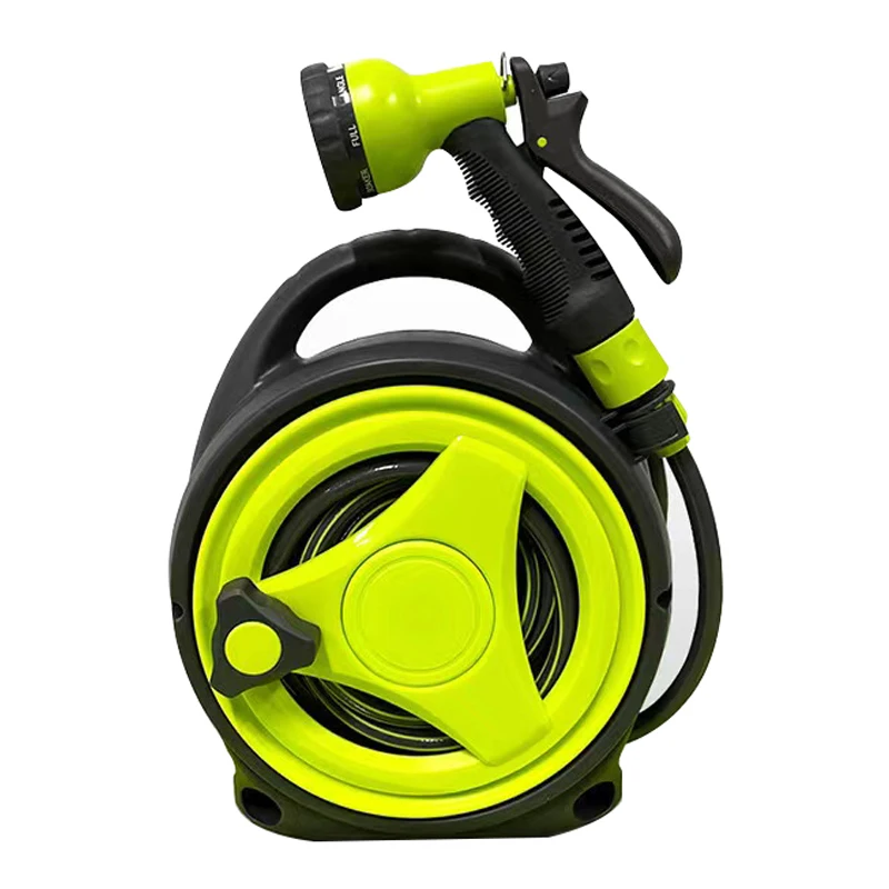 Портативный выдвижной шланг-катушка для полива садовых культур