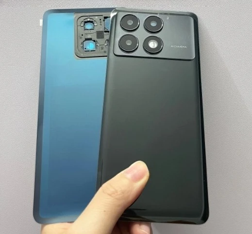 Задняя стеклянная крышкапанель корпуса для Redmi K70E 5G с клейкой лентой, замена (2311DRK48C) (art.: 3920db3ccd23d) - 3920db3ccd23d