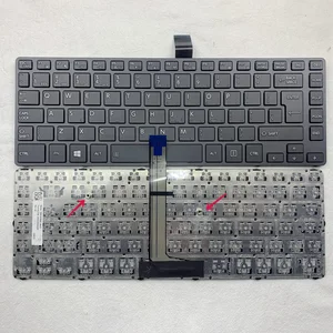 US-International Laptop Keyboard For Toshiba Tecra A40-C-14L A40-C-17C A40-c1430 a40-c1440 a40-c1443 Series US-I Layout