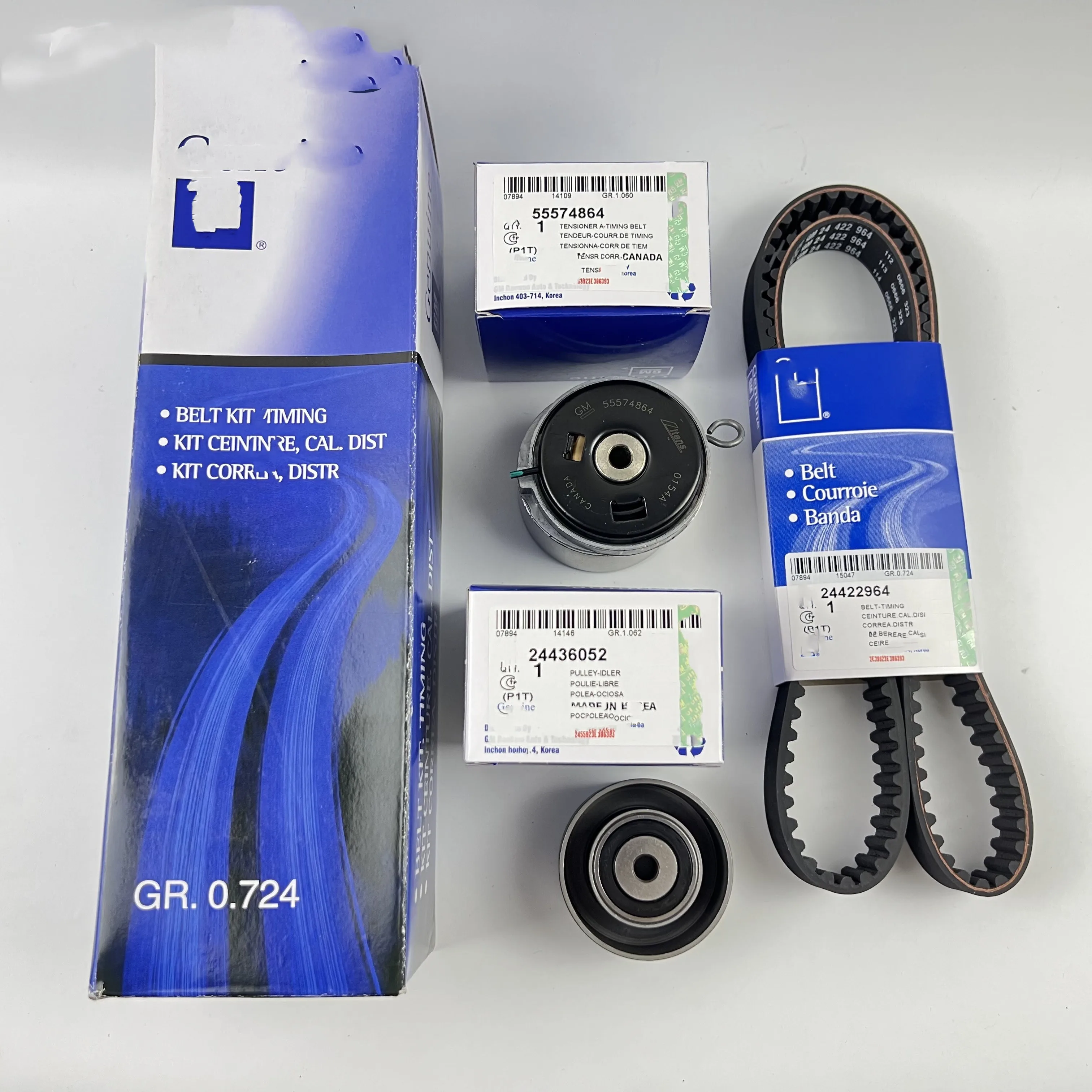 Комплект ремня ГРМ для Chevrolet Aveo Aveo5 Sonic Cruze Pontiac Saturn 55574864 л 24436052 24422964 95516740