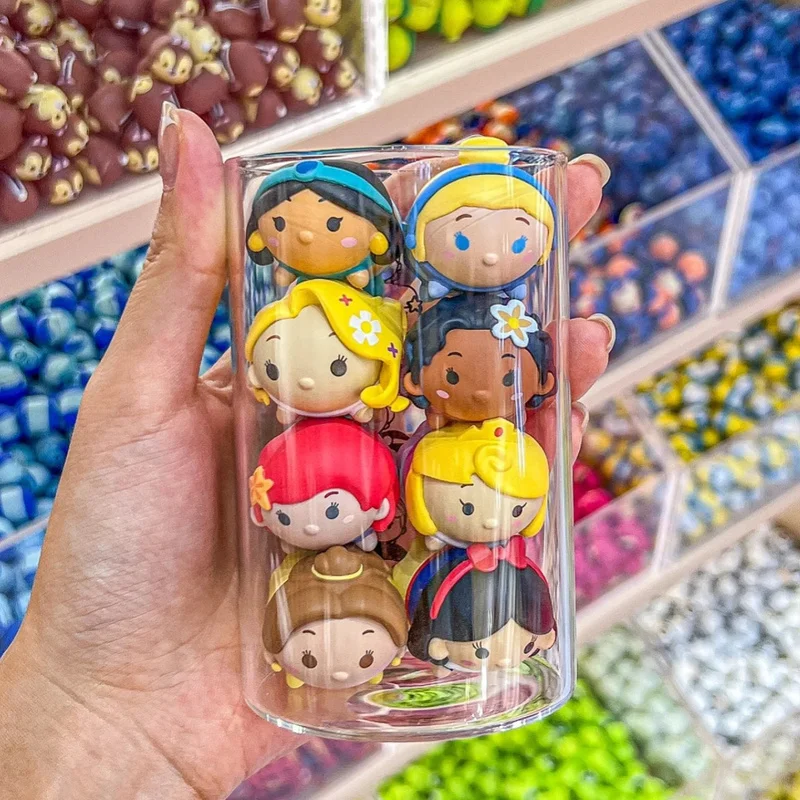 Оригинальные фигурки Disney оригинальные Мини-куклы диснеейской принцессы Tsum
