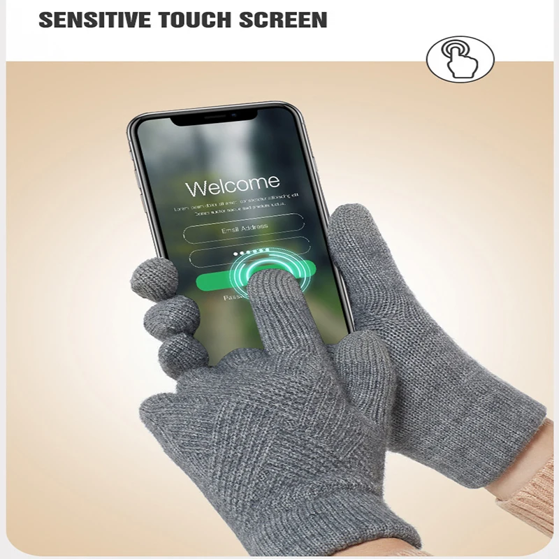 Рисунок 6 - Зимние теплые вязаные перчатки