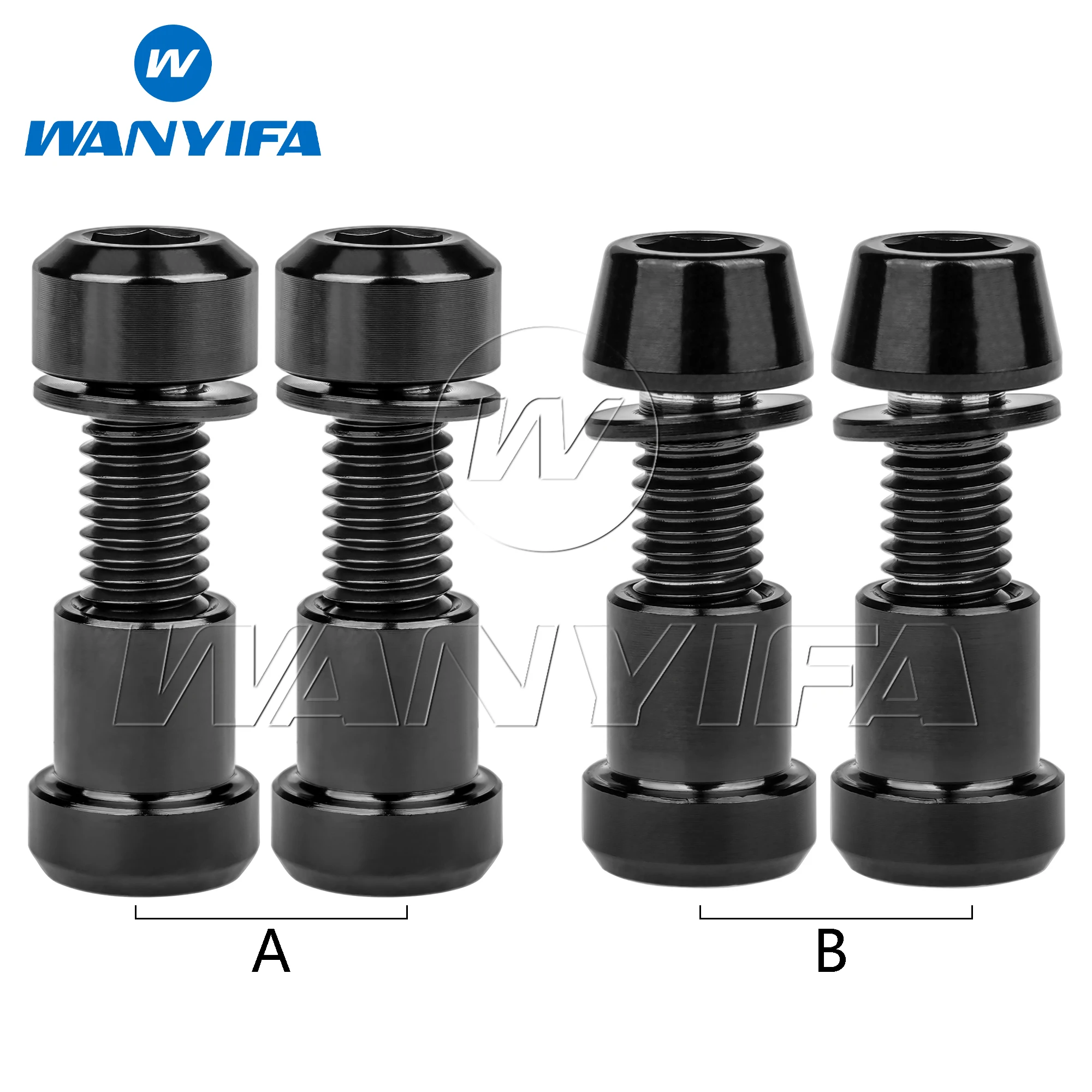 

Комплект титановых болтов Wanyifa M5x16 для велосипеда