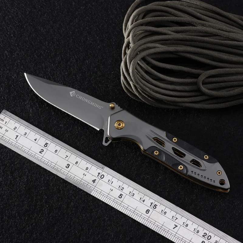 

Saber Combat Tactical Knife Air Knife Portable Outdoor Knife Cold Weapon Blade Self-Defense Weapon Folding Knife A Folding Knife