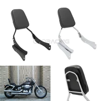 motorcycle rear passenger chrome backrest sissy bar for honda shadow spirit 750 vt750 2001 2002 2003 2004 2005 2006 2007 2008