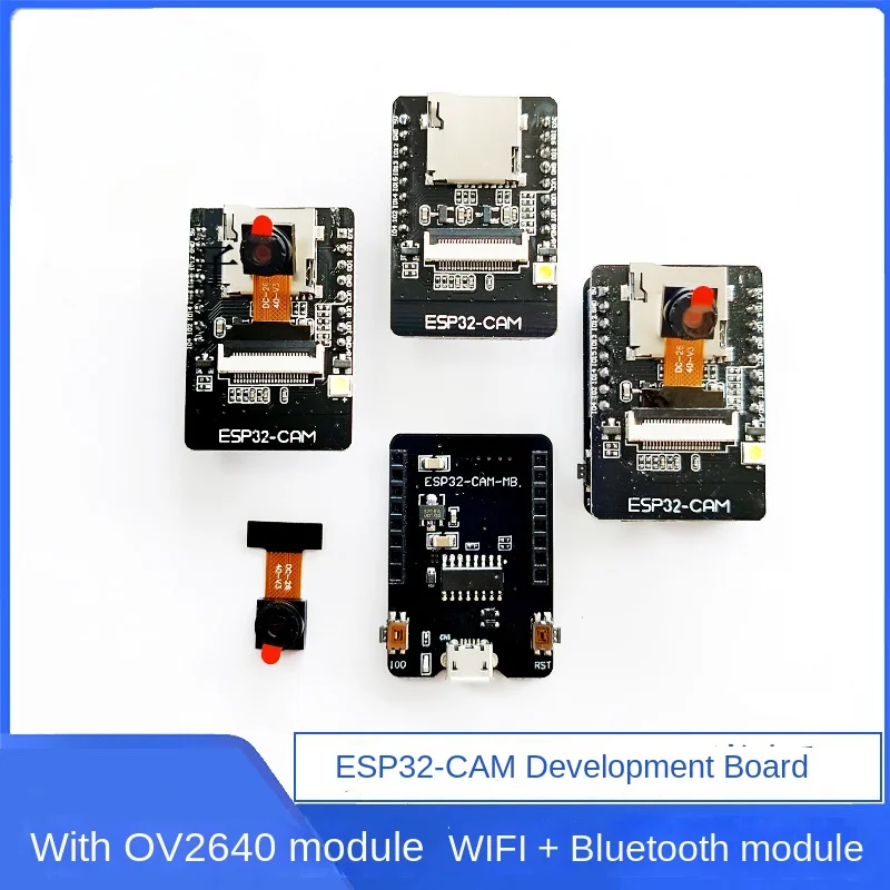 Макетная плата ESP32 CAM с модулем OV2640 WIFI + модуль Bluetooth