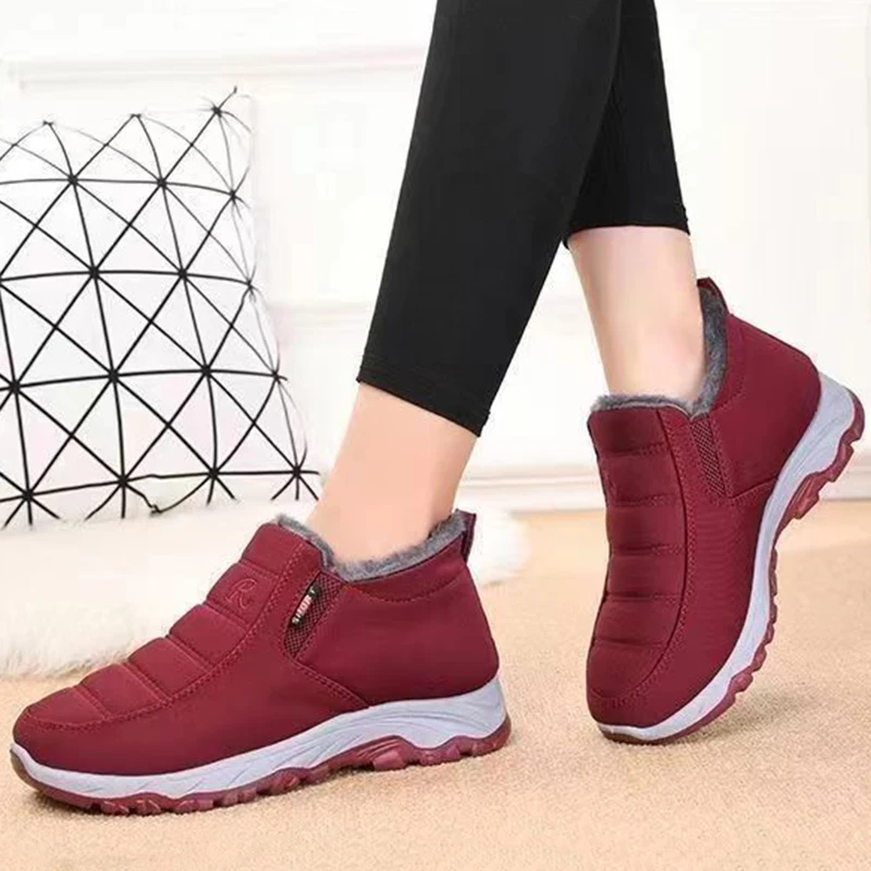 Женские зимние ботинки повседневная женская обувь мягкая зимняя на массивной