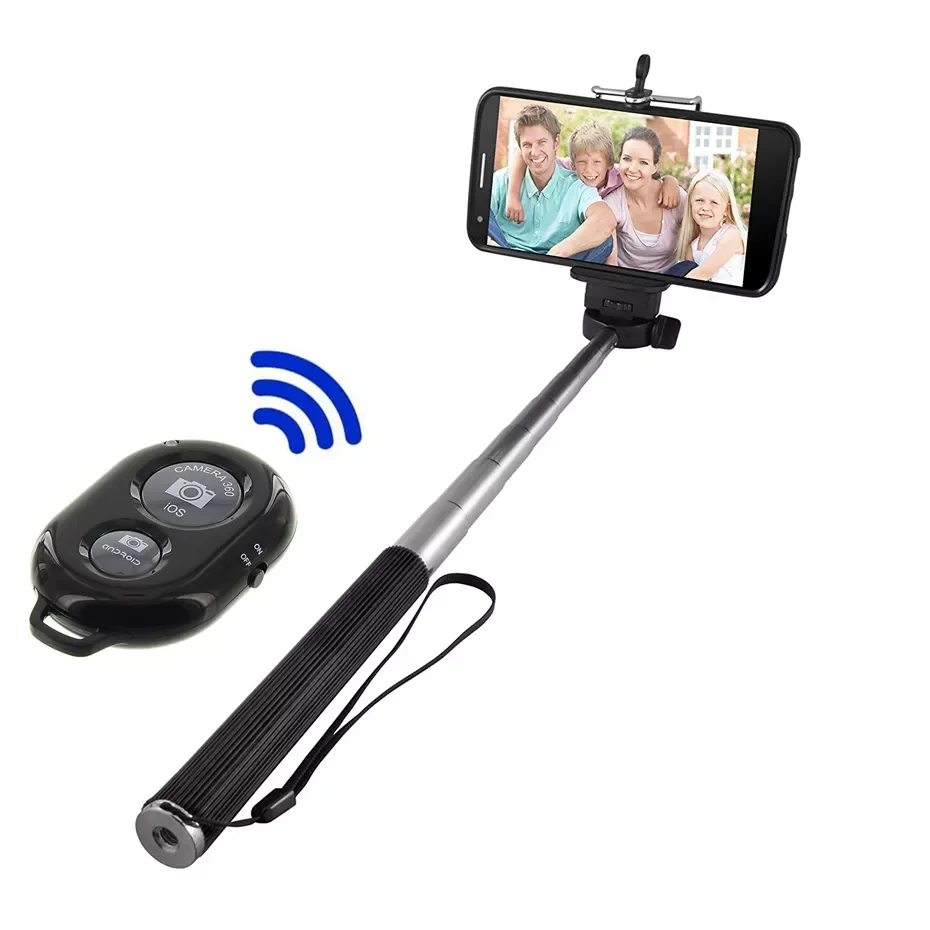 

NEW2022 Selfie Sticks selfie stick Bluetooth-compatible stick battery remote control shutter monopod selfie stick tripod for sma