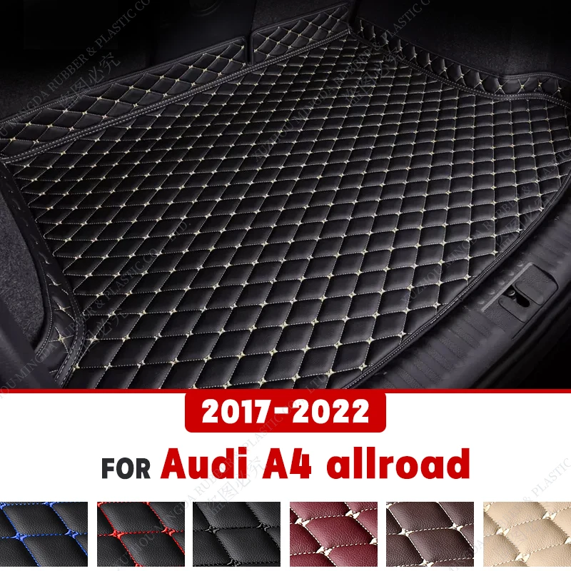

LUTEHIL High Side Waterproof Car Trunk Mat For Audi A4 allroad 2017 2018 2019 2020 2021 2022 Custom Auto Interior Decoration