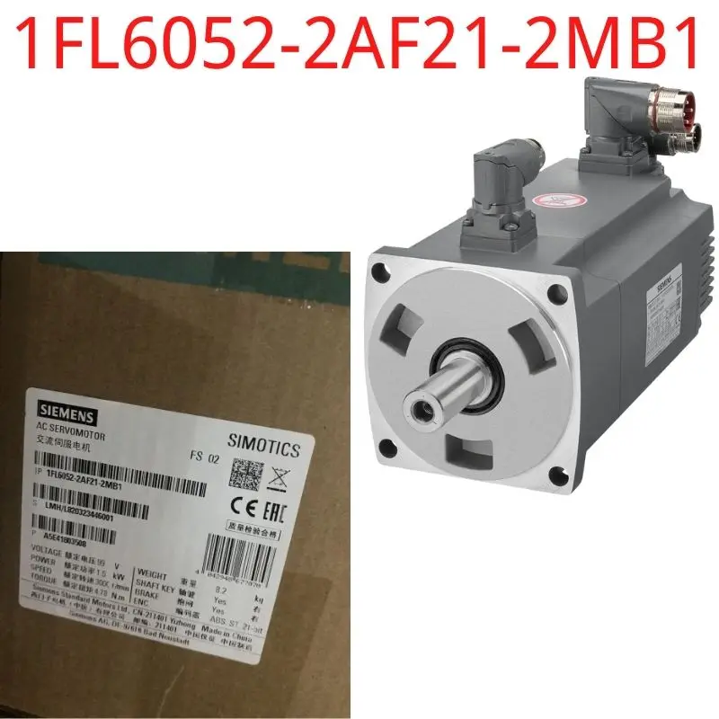 

1FL6052-2AF21-2MB1 Brand New SIMOTICS S-1FL6 Operating voltage 230 V 3AC PN=1.5 kW; NN=3000 rpm M0=4.78 Nm; MN=4.78 Nm