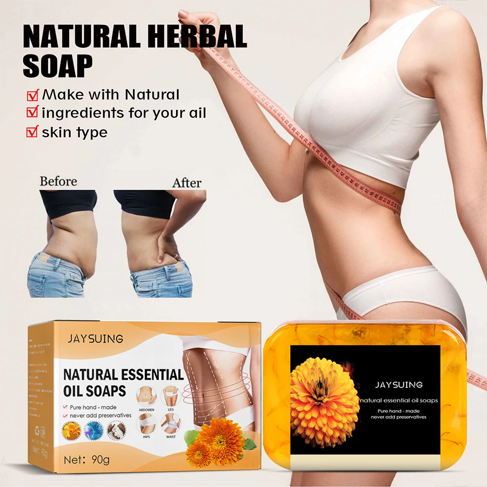 

Natural Essential Oil Soap Anti-Cellulite Soap Weight Loss Big Belly Removal Firming Skin Soap Body Shaping Moisturizing Care