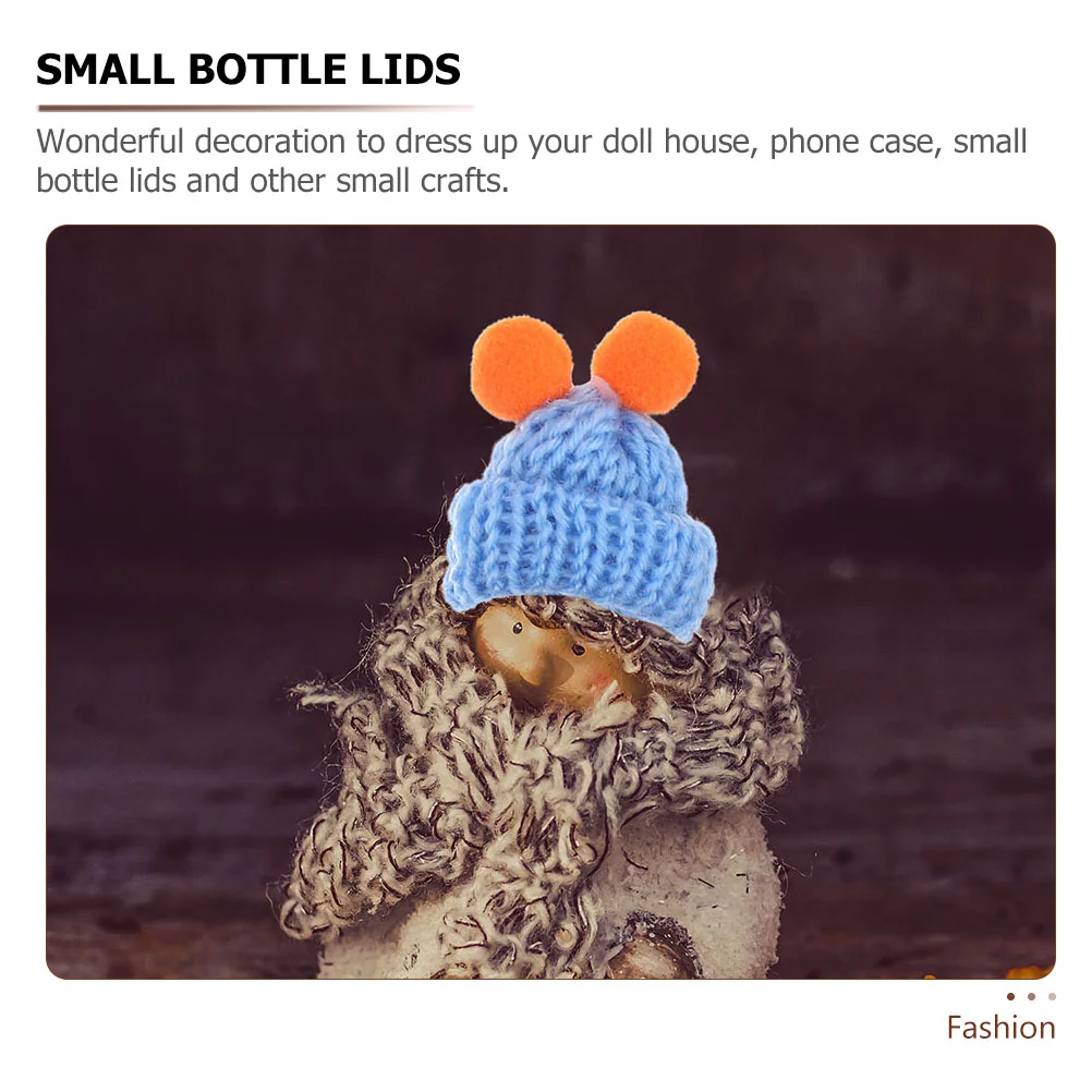 Рисунок 2 - вязаные мини-шляпы