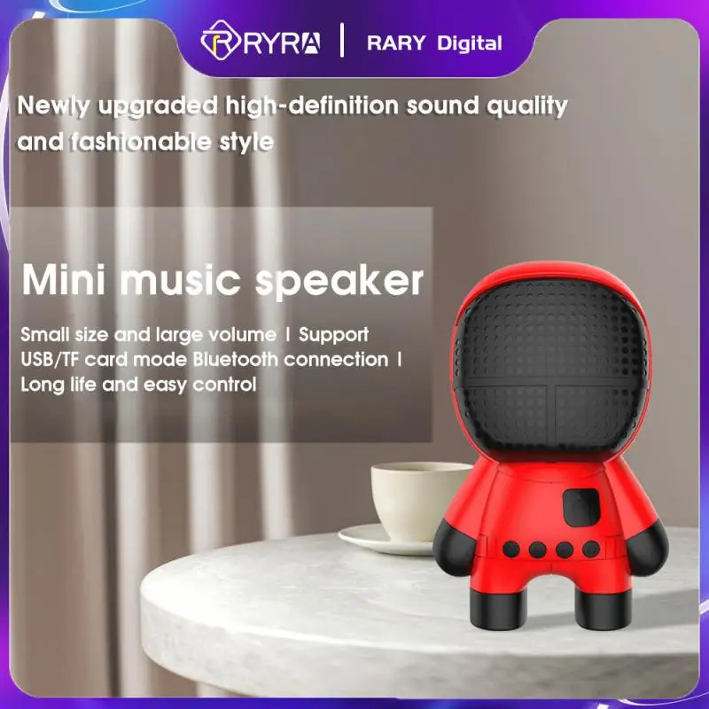 

RYRA Wireless Creative Macaron Bluetooth Speaker Outdoor Sports Waterproof Mini Portable Subwoofer Collection Small Speaker
