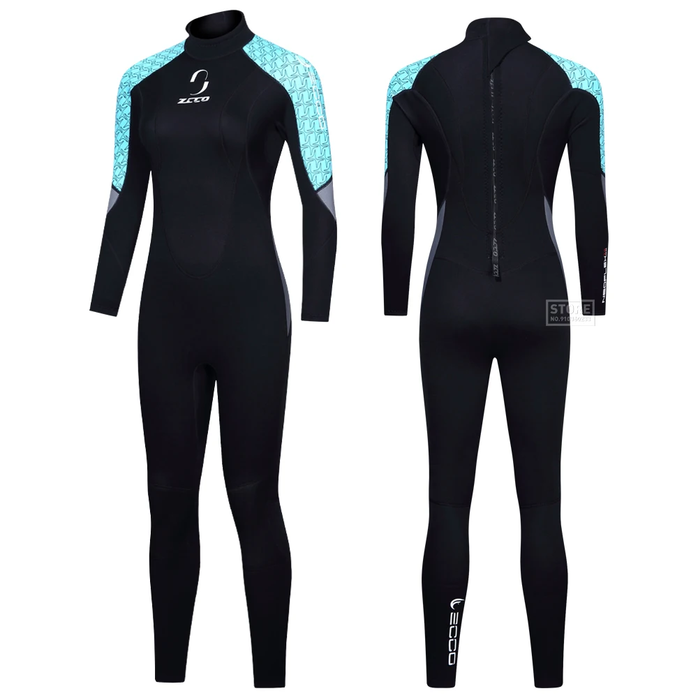 

3MM Neoprene Wetsuit Women Surf Scuba Diving Suit Spearfishing Wet Suit Dive Equipment Underwater Kitesurf Fishing Sexy Brand