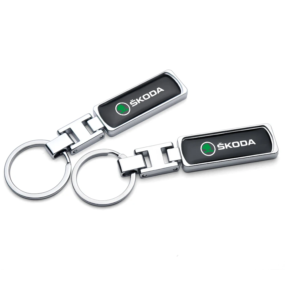 

Metal Car Badges Keychain Key Chain Rings Keyring Auto Accessories For Skoda Octavia A5 A7 Fabia 2 Kamiq Vrs Superb 3 Rapid Yeti