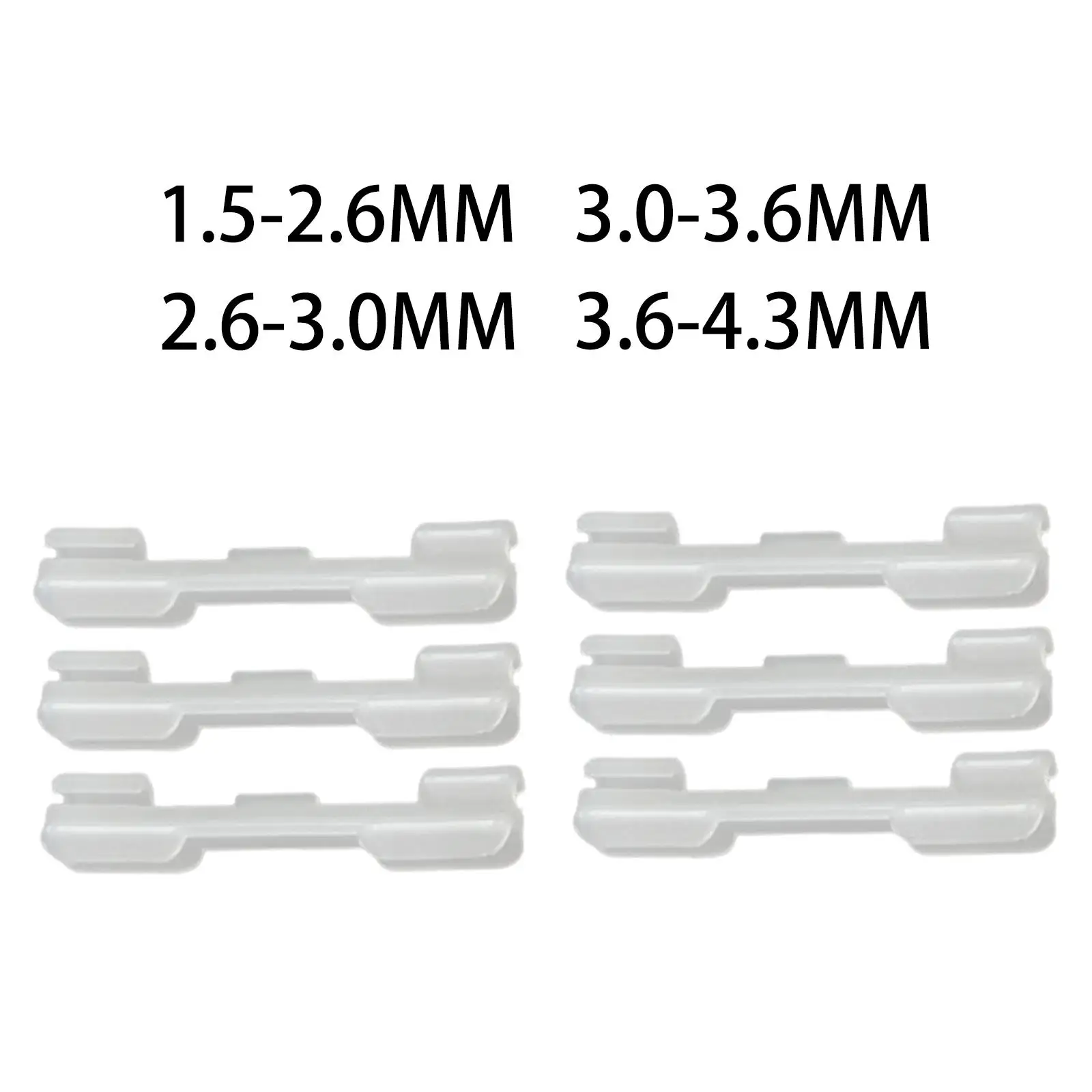 

6 шт. светильник вых зажимов, флуоресцентсветильник световая панель с зажимом светильник елем