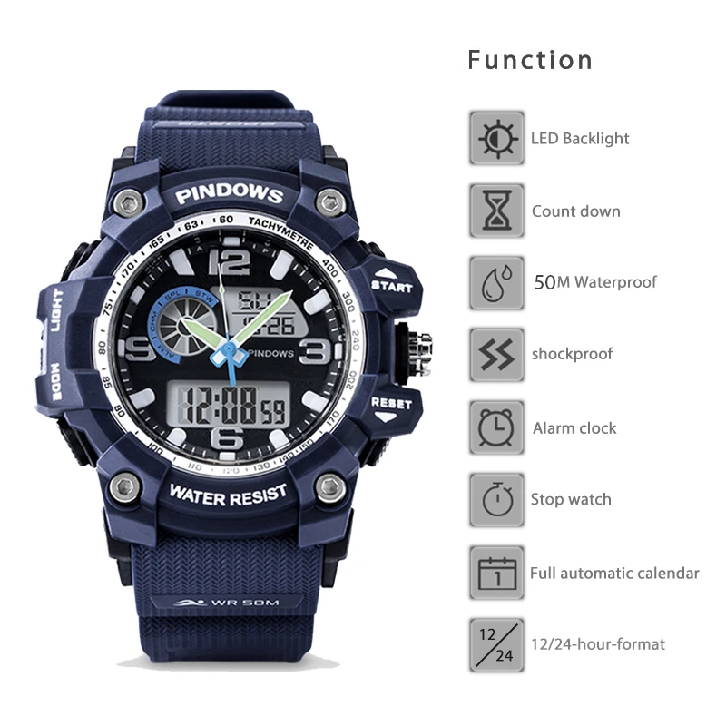 Fashion Women Digital Watch Camouflage Waterproof Military Ladies Led Hand Clock Backlight Elegant Electronic Wristwatches Girl