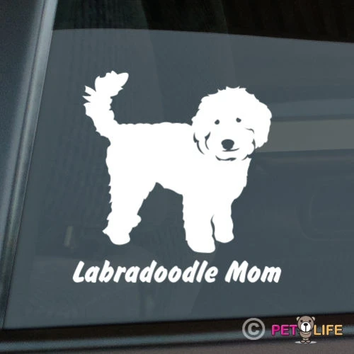 

For Labradoodle Mom Sticker Die Cut Vinyl - v2 doodle Car decal