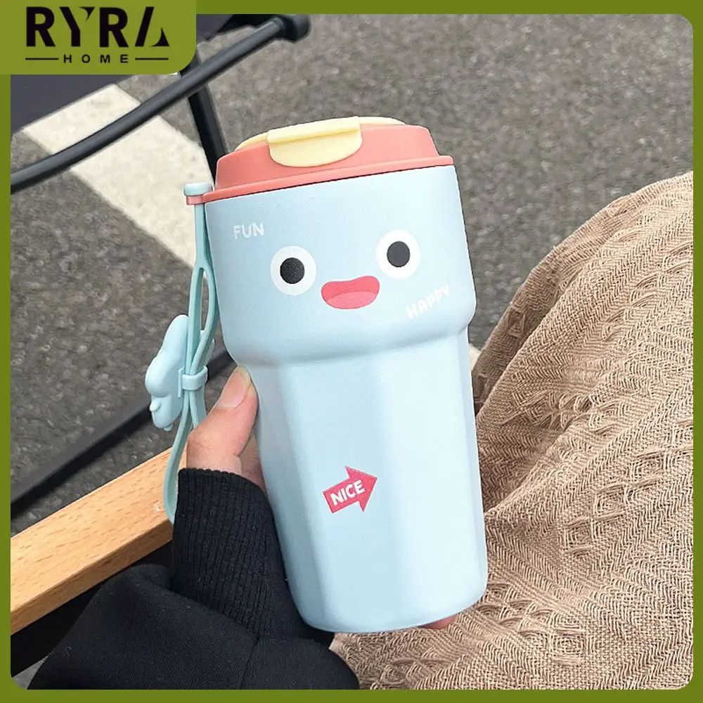 

Both Cold And Hot Can Be Installed Traveling Drum Portable Handle Portable Insulation Cup Good Sealing Performance Thermos Cup