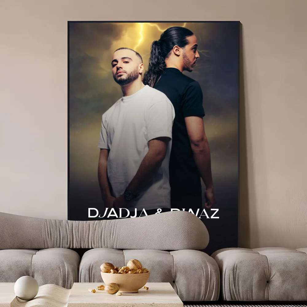 Постер Djadja Dinaz singer белый бумажный постер винтажный декор для комнаты бара кафе